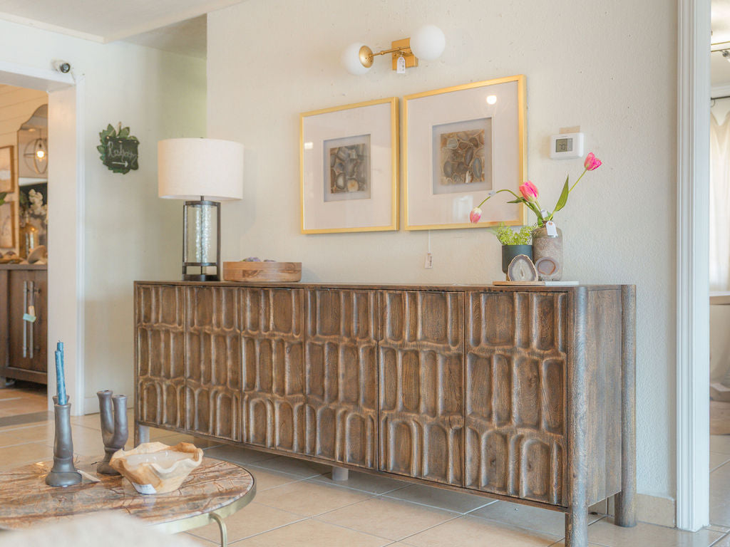 98" Brown Vista Sideboard #4067