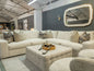 2010 3 PIECE PHAT CREAM SECTIONAL